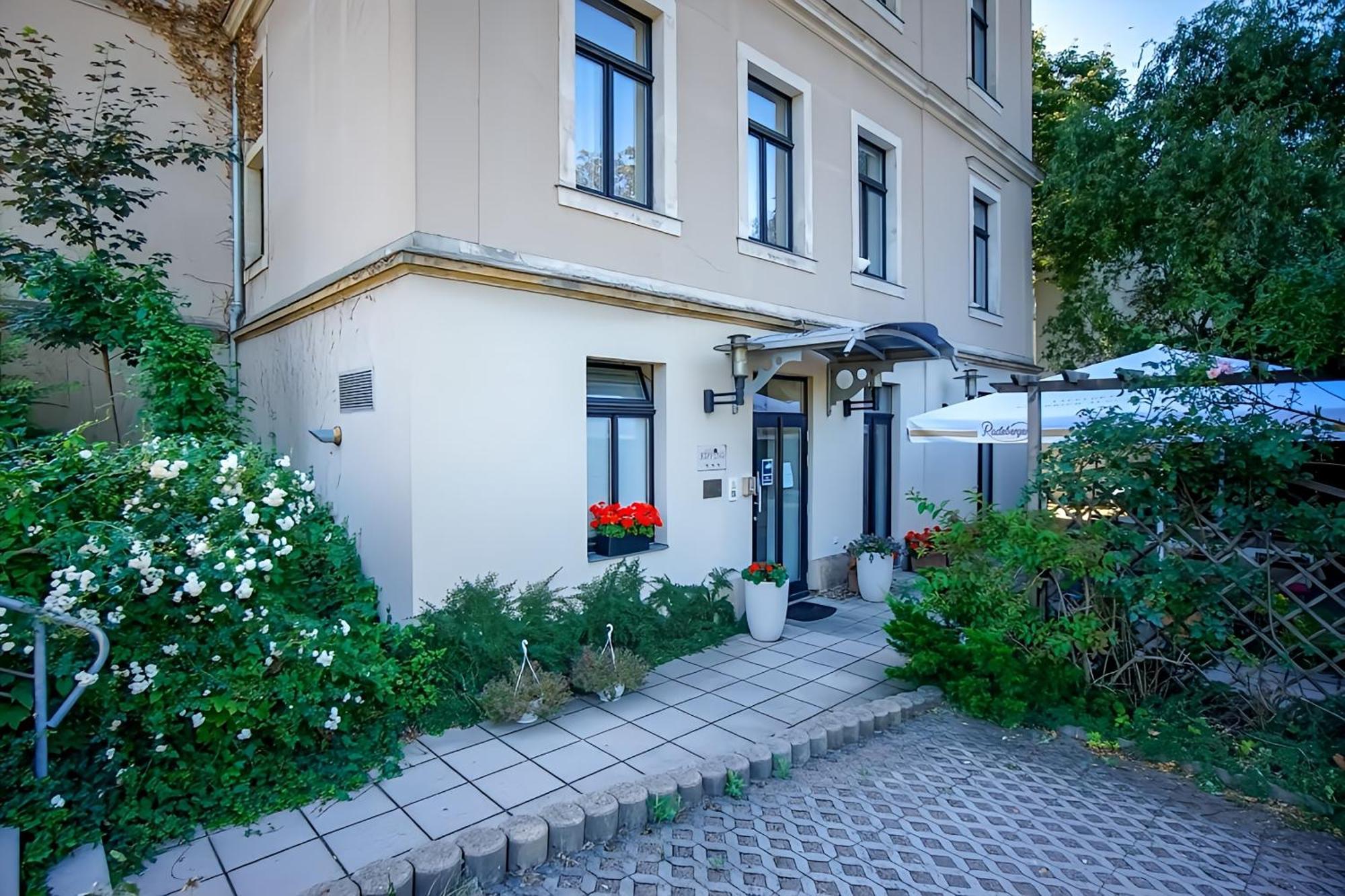 Hotel Villa Kipping Am Hauptbahnhof Dresda Exterior foto