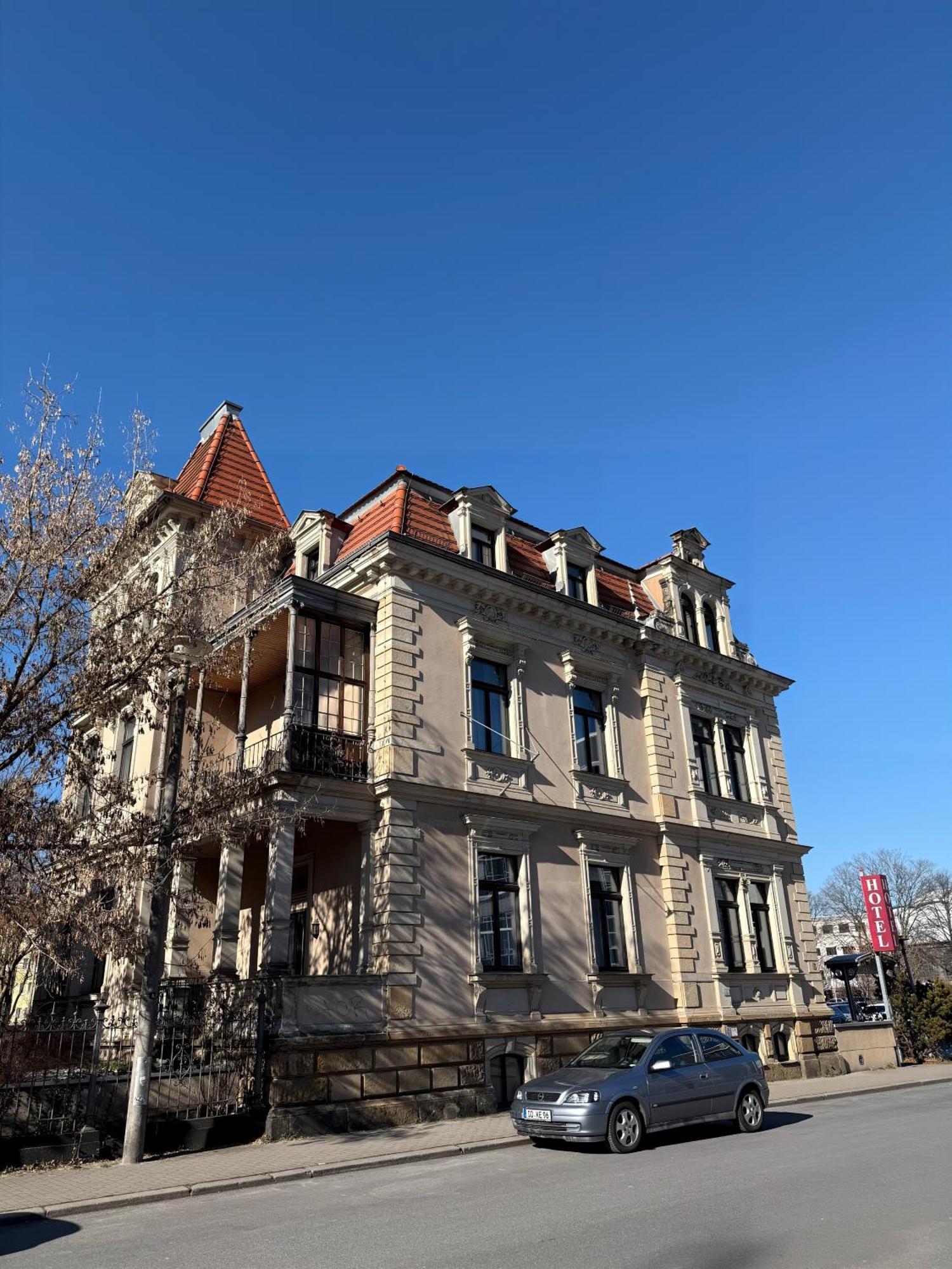 Hotel Villa Kipping Am Hauptbahnhof Dresda Exterior foto