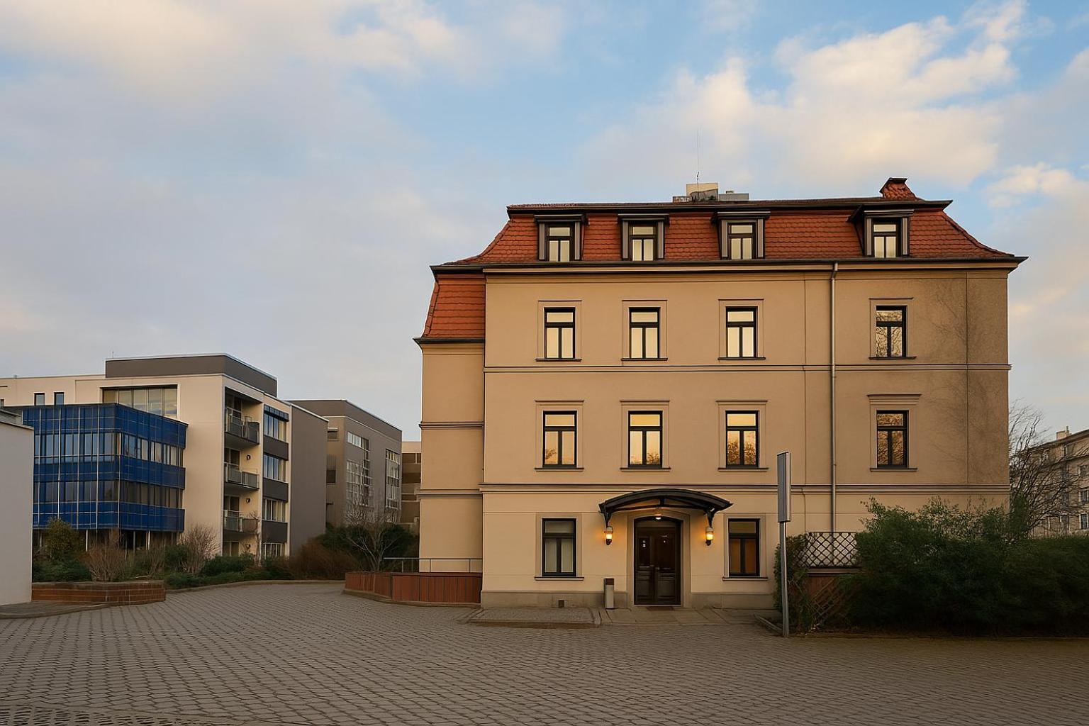Hotel Villa Kipping Am Hauptbahnhof Dresda Exterior foto