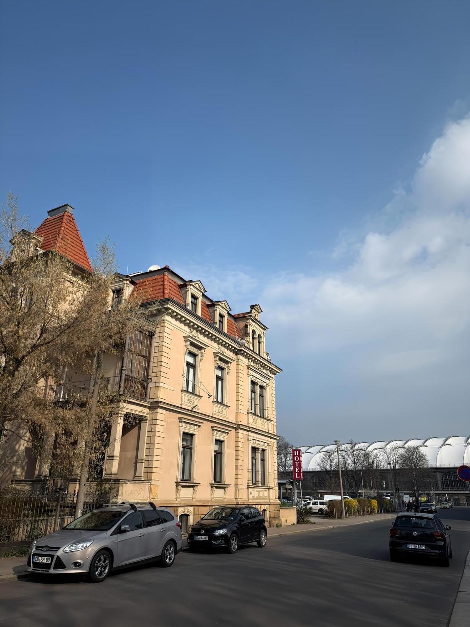 Hotel Villa Kipping Am Hauptbahnhof Dresda Exterior foto