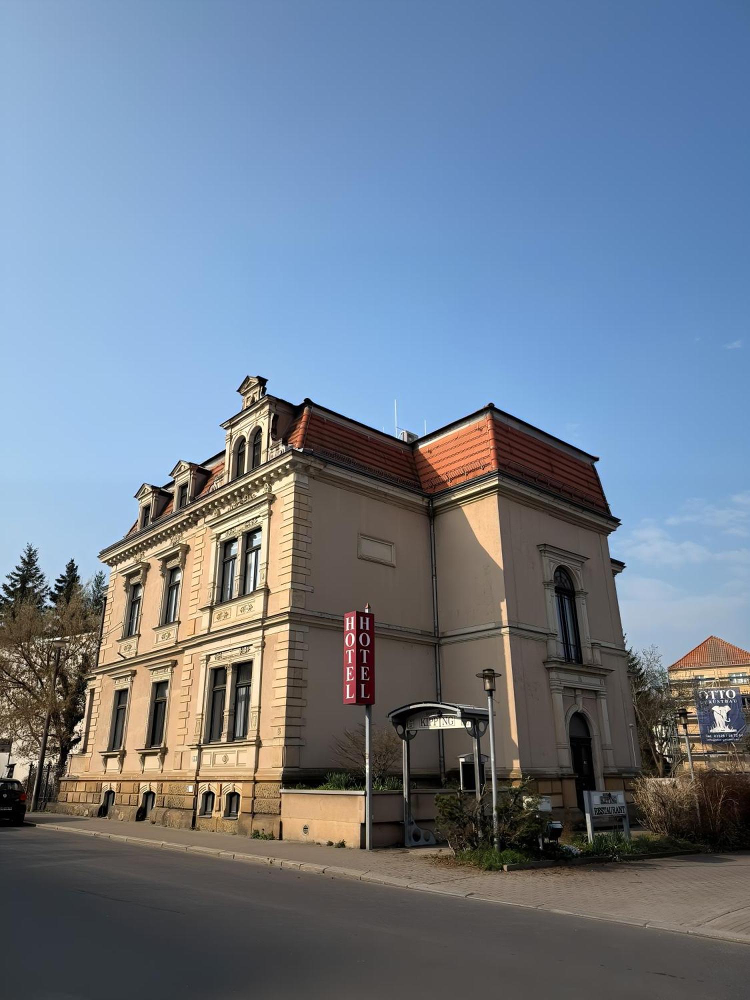 Hotel Villa Kipping Am Hauptbahnhof Dresda Exterior foto