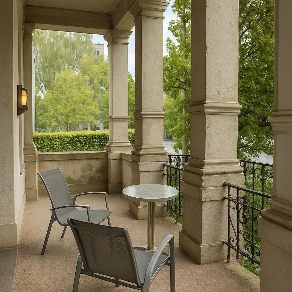 Hotel Villa Kipping Am Hauptbahnhof Dresda Exterior foto